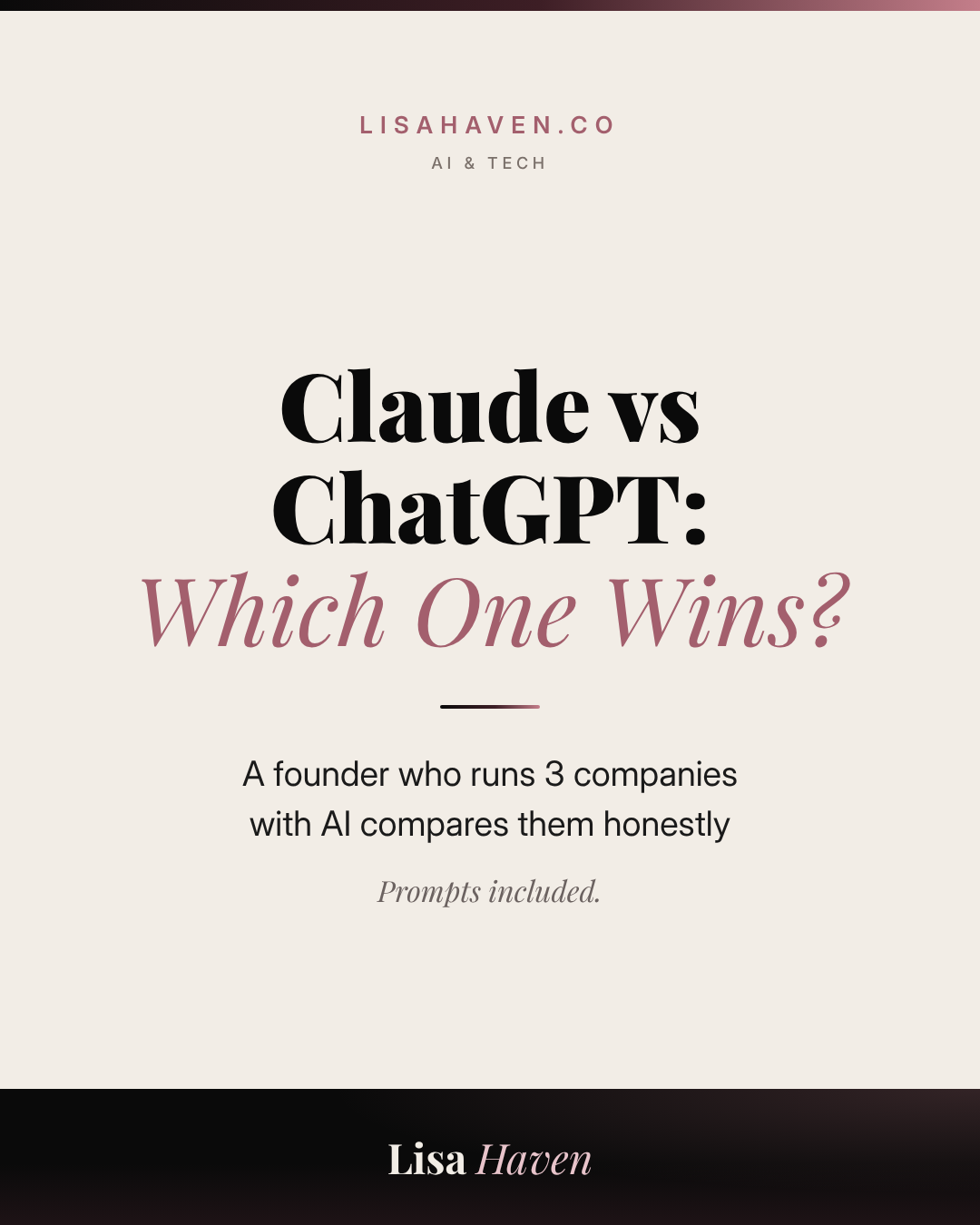 Claude vs ChatGPT: Which AI Should You Use for Business?